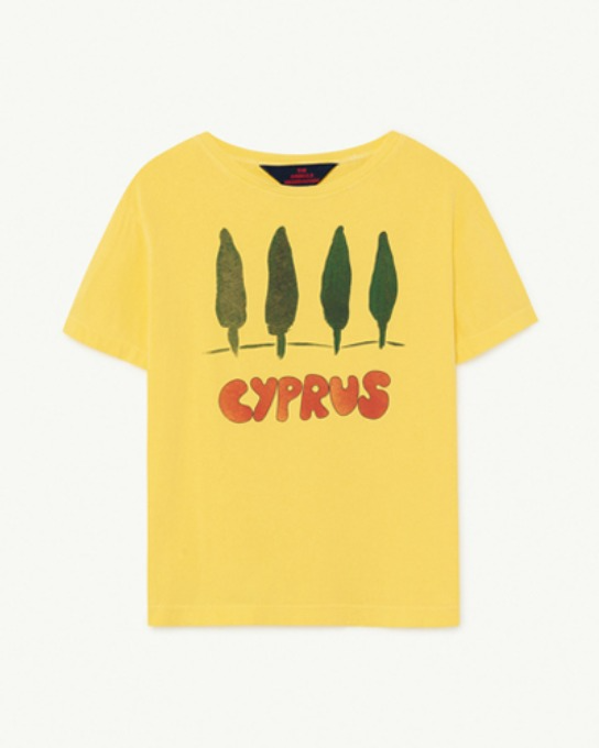 ROOSTER KIDS+ T-SHIRT Soft Yellow Cyprus