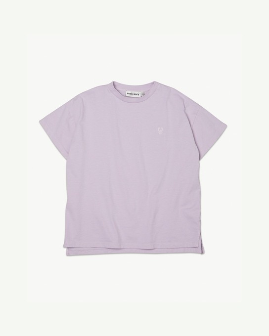Oversized Tee_SS24MS051_Lavender Frost
