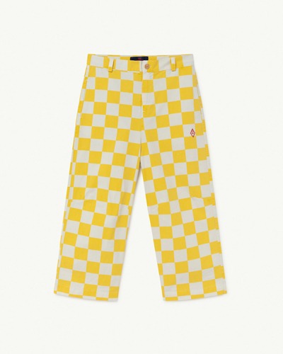 CAMEL KIDS TROUSERS White Squares