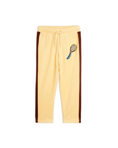 Tennis emb terry  trousers_Yellow_2423011823