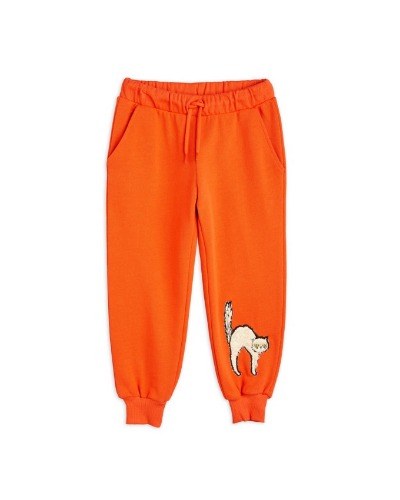 ANGRY CAT APPLICATION SWEATPANTS_Red_2373012842