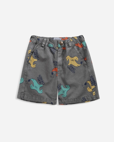 Sniffy Dog all over woven bermuda shorts_122AC063