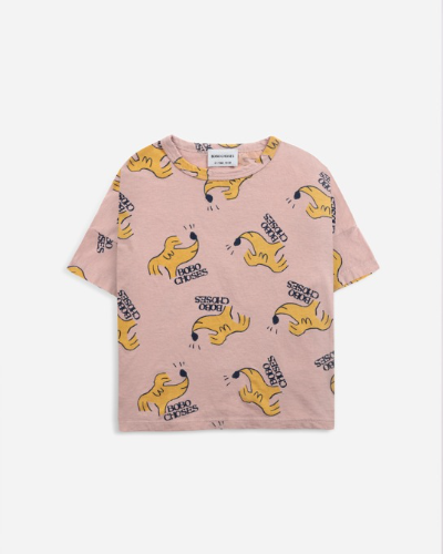 Sniffy Dog all over short sleeve T-shirt_122AC007