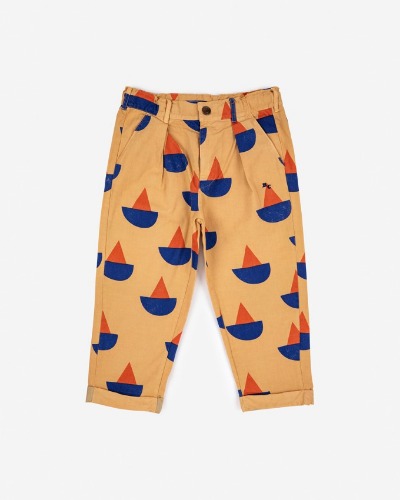 Sail Boat all over chino pants_123AC096